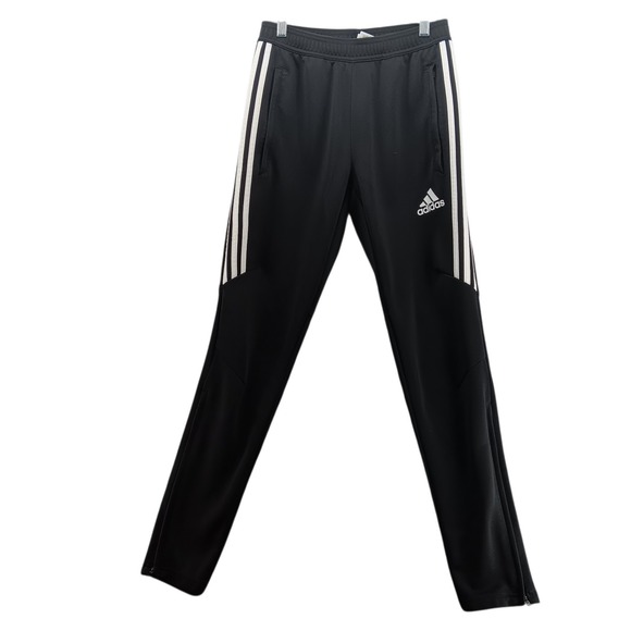 adidas Other - Adidas Pant Men Small Black Climacool 3-Stripes Track Athletic Train Ankle Zip